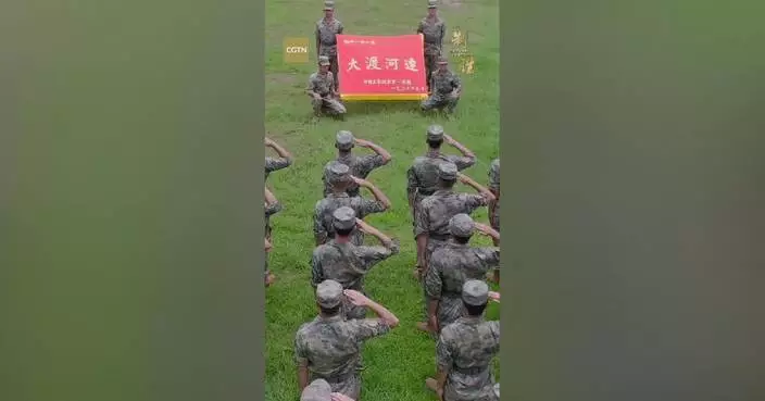 Veterans of Chinese People's Liberation Army reflect on battle flags