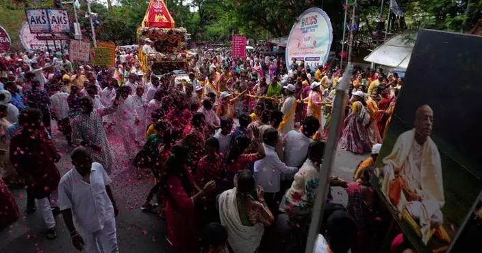 India celebrates the annual Rath Yatra chariot festival, in photos