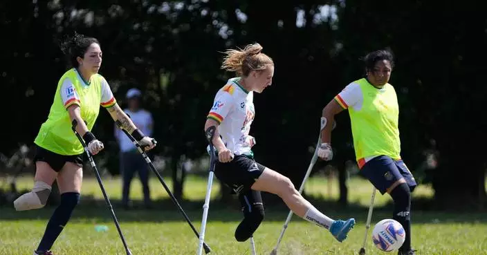 Women amputees in South America train to be World Cup soccer contenders