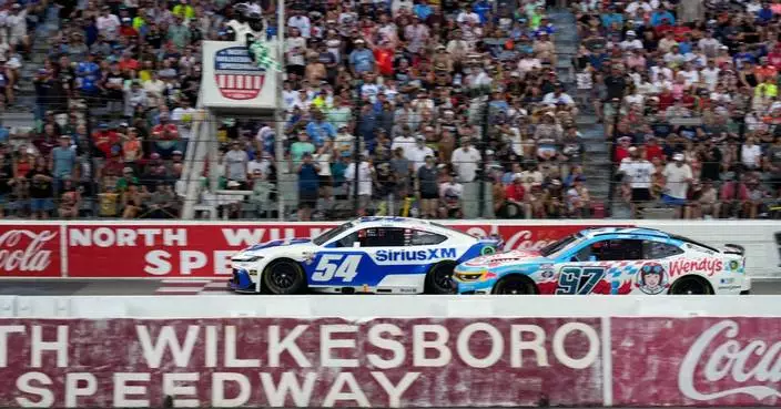 Joey Logano ends victory drought in NASCAR points return to North Wilkesboro