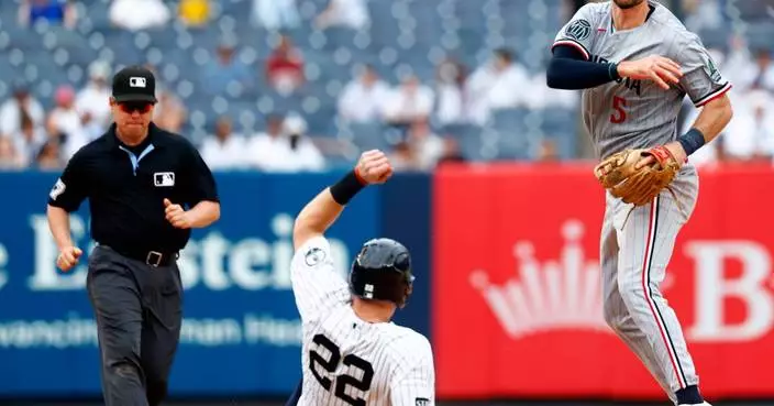 Ryan allows three hits in seven innings as Twins beat skidding Yankees 6-1
