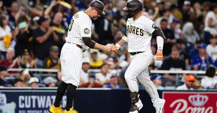 France hits go-ahead homer, Padres beat Blue Jays 8-7