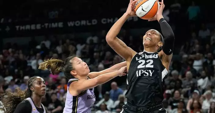 Aces rule out A'ja Wilson for Commissioner Cup final vs New York after ankle tweak