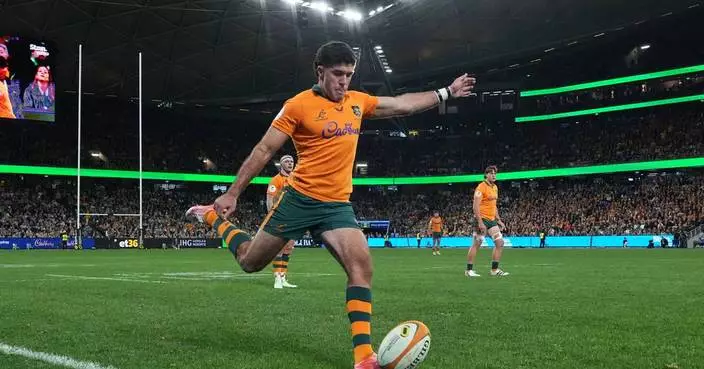Injury-hit Wallabies turn to rookie Declan Meredith at flyhalf for test against France