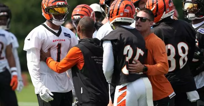Burrow embraces Bengals’ training camp urgency as tempers flare during 1st practice