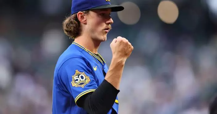 Bryce Miller carries no-hitter into 7th and Mariners top Angels 1-0 to complete series sweep