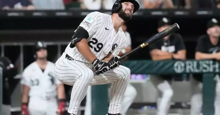 White Sox rookie Tristan Peters hits for the cycle, first for franchise in 9 years