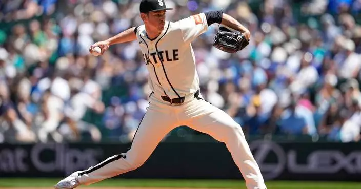 Emerson Hancock, Mariners blank Blue Jays 4-0; Mitch Garver hits a 2-run homer