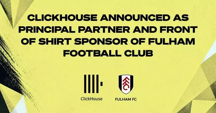 ClickHouse Announced as Principal Partner &amp; Front of Shirt Sponsor of Fulham Football Club