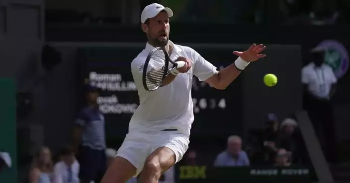Djokovic breaks another Federer record at Wimbledon despite 'meltdowns' on Centre Court