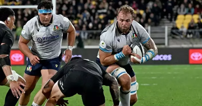 Italy's Cannone suspended for 4 weeks for head-butting in rugby's Nations Championship