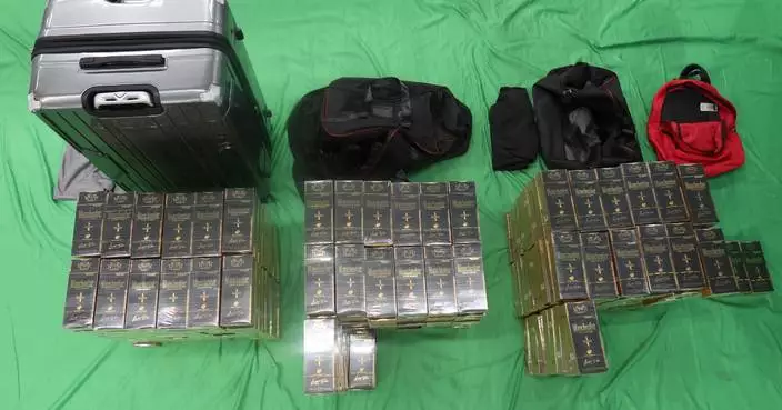 Passenger sentenced for smuggling 77,800 illicit cigarettes at Hong Kong Airport, fined $1,000 and jailed for eight months.