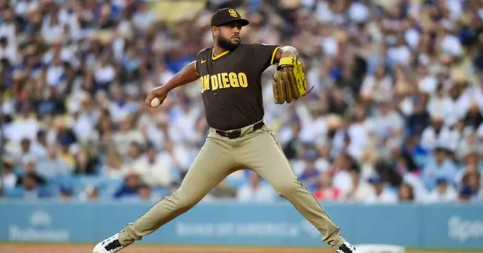 Padres put Randy Vásquez on the IL after an ankle comebacker and fainting spell