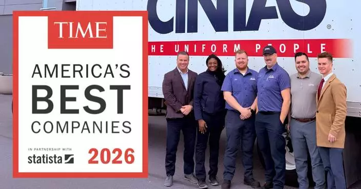 Cintas Recognized as One of TIME America’s Best Companies 2026