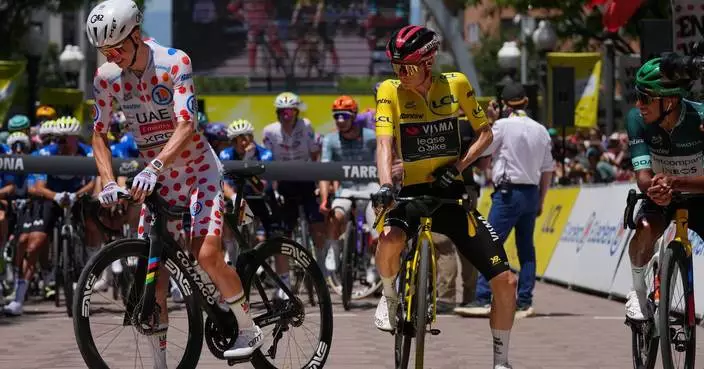 Pogacar gifts victory to teammate Del Toro on 2nd stage of Tour de France, Vingegaard keeps lead