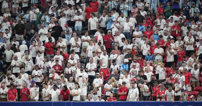 The Latest: Argentina and England revive their fierce rivalry in the World Cup semifinal