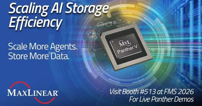 MaxLinear Showcases Panther for AI Storage Efficiency and AI Inference Performance at FMS 2026