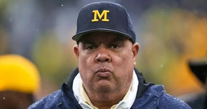 Michigan athletic director Warde Manuel will receive a $7 million lump sum in his separation deal