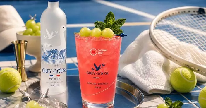 GREY GOOSE® Vodka Serves Up Le Melon Ace, the Official Cocktail of the National Bank Open presented by Rogers