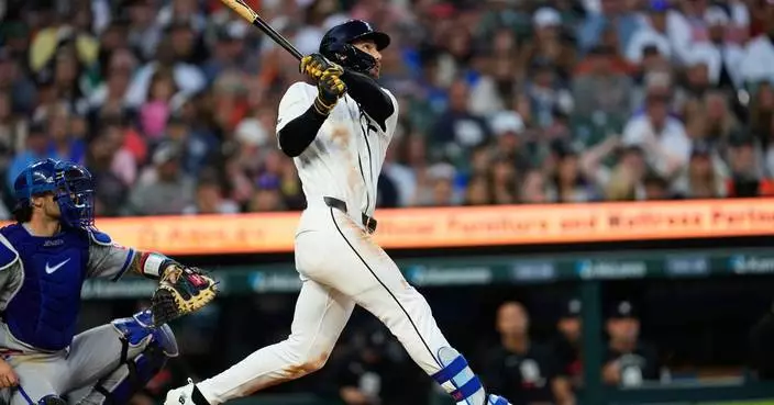 Outman has 3-run homer and Dingler the go-ahead RBI to lift surging Tigers to 4-3 win over Royals