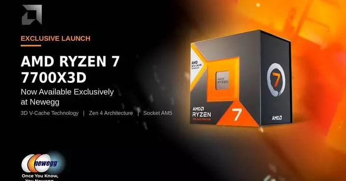 Newegg Launches North America Exclusive AMD Ryzen™ 7 7700X3D Processor, A Lower-Cost Way Into High-End Gaming Amid Rising Memory Prices