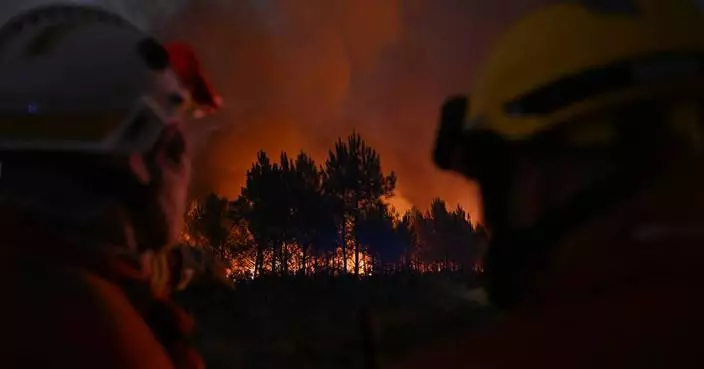 A heat wave threatens to reignite France’s mega-fire near Bordeaux