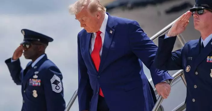 The Latest: Trump says Saudi nuclear pact requires kingdom to normalize Israel relations
