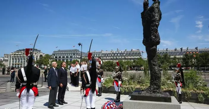 Macron warns of resurgent demons of antisemitism as France honors Alfred Dreyfus
