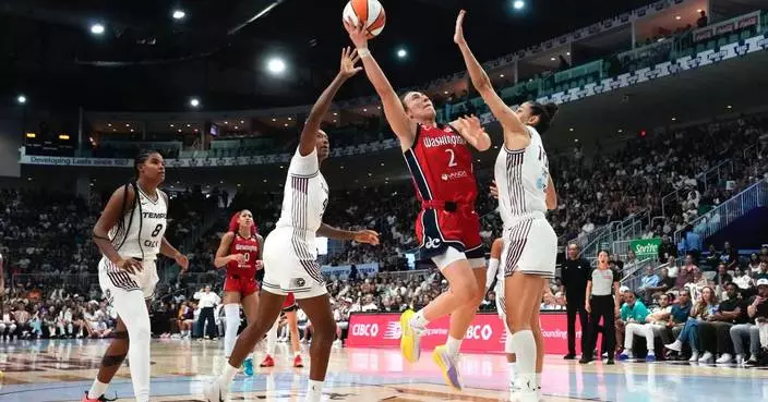 Mystics power past short-handed Tempo 79-62 behind double-doubles by Iriafen and Austin