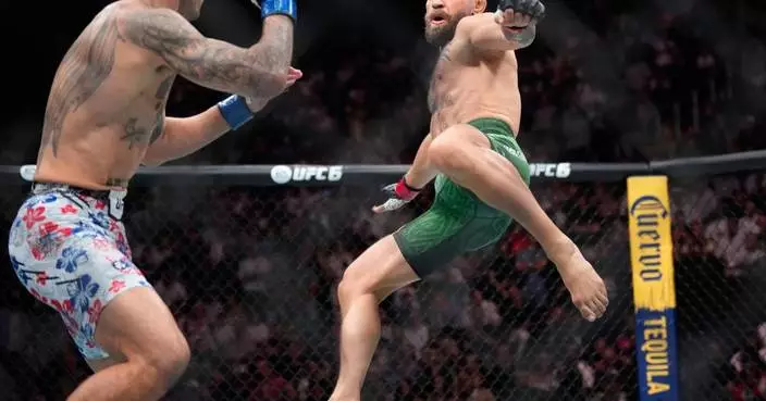 Conor McGregor suffered torn ACL in shortened return fight against Max Holloway