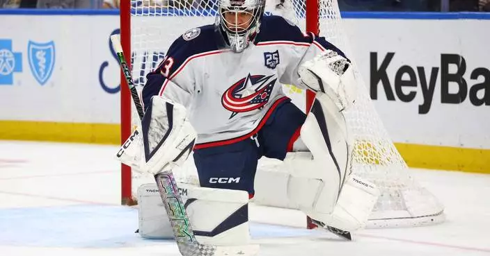 Blue Jackets sign goaltender Jet Greaves to $15 million, 3-year deal through the 2028-29 season