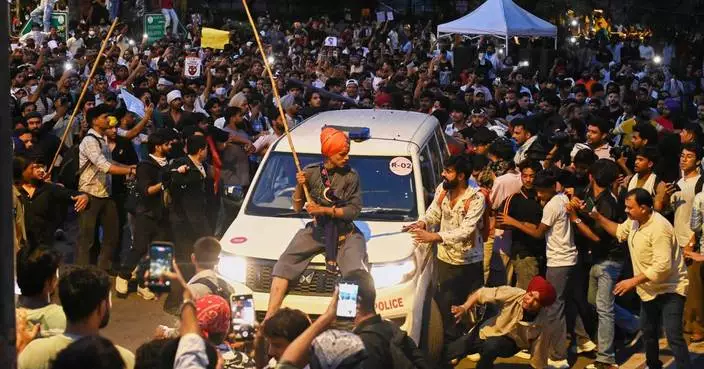 India protest movement holds capital sit-in as police crack down on demonstrators