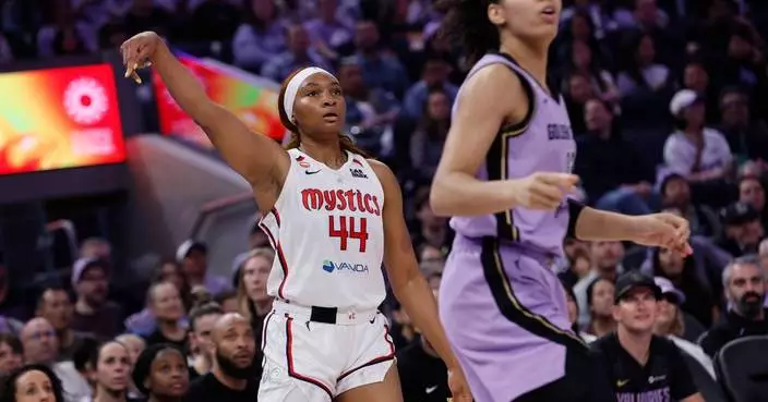 Kiki Iriafen scores 23 points as Mystics snap Valkyries' 9-game winning streak with 90-82 victory