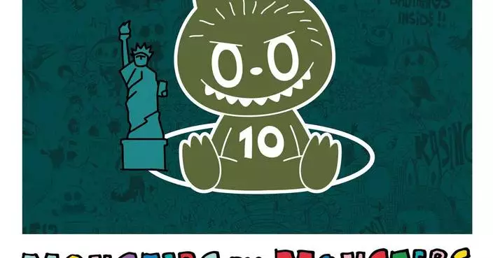 LABUBU Takes Over NYC, POP MART Celebrates THE MONSTERS With 10th Anniversary Exhibition