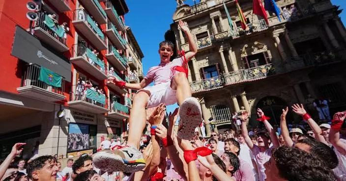 Photos of Spain’s San Fermín festival as revelers fill Pamplona for the running of the bulls
