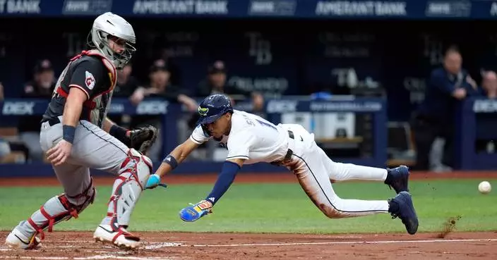 Rays hold Guardians to 1 hit, complete 3-game sweep with 1-0 victory