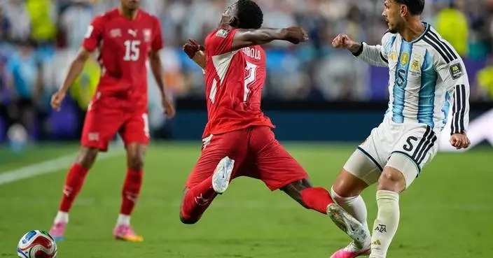 Switzerland’s Breel Embolo given red card for simulation after video review at World Cup