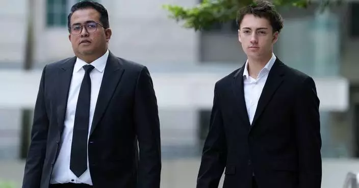 French student pleads guilty and is fined for a straw-licking stunt in Singapore