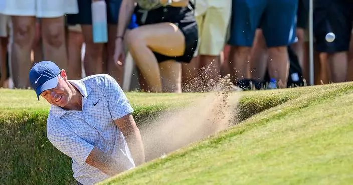 Rory McIlroy part of 3-way tie for the lead at Scottish Open as Scheffler misses the cut