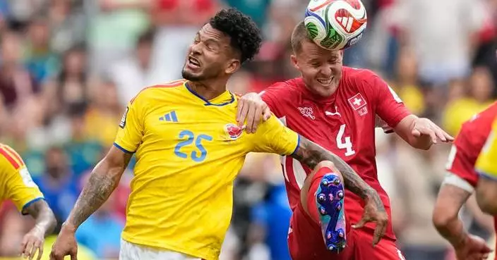 Switzerland and Colombia scoreless at the half as both teams vie for spot in World Cup quarterfinals
