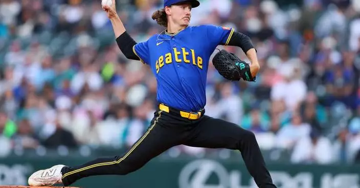 Mariners pitcher Bryce Miller takes no-hitter into 7th inning against Angels