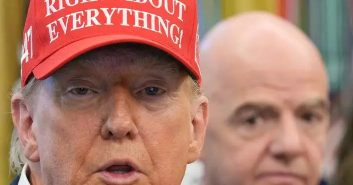 Red card furor puts Trump and Infantino's relationship under the spotlight again