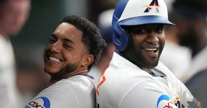 Peña’s grand slam, Alvarez’s 2 homers power Astros to 8-5 win over Marlins