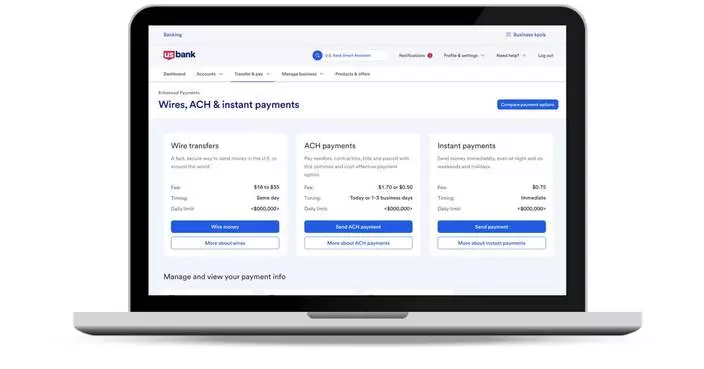 U.S. Bank Launches Enhanced Payments to Help Small Businesses Move Money Quickly and More Affordably
