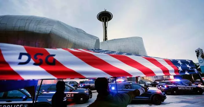 Photos show scenes from shooting at a Seattle food festival