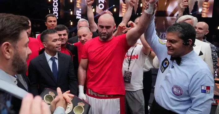 Gassiev marks first WBA heavyweight title defense by stopping Kadiru in round 6