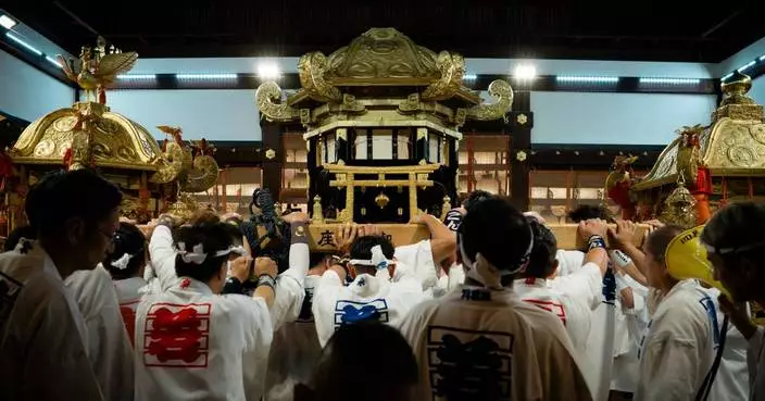 A centuries-old festival in Japan brings Shinto traditions and towering floats to the streets