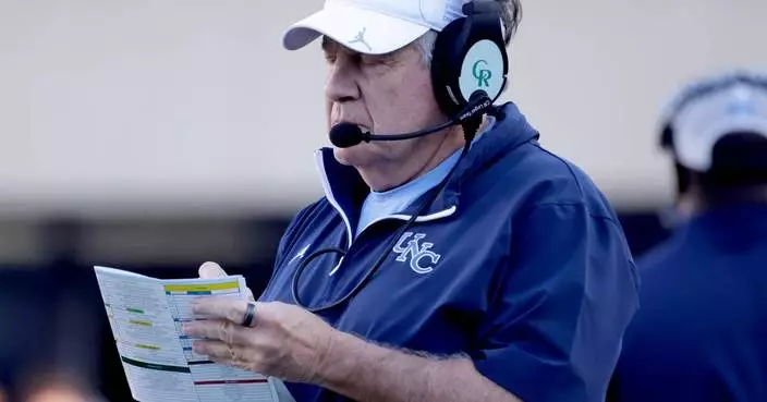 Bill Belichick's 1st college team struggled at UNC. He's hoping lessons learned lead to more success