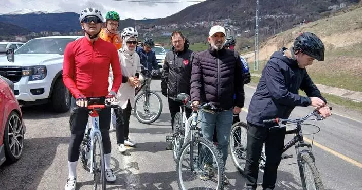 A Turkish governor is sacked over photos in snug cycling shorts.  Many want him reinstated
