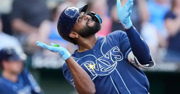 Rays' Junior Caminero becomes youngest player since at least 1900 to homer in six straight games